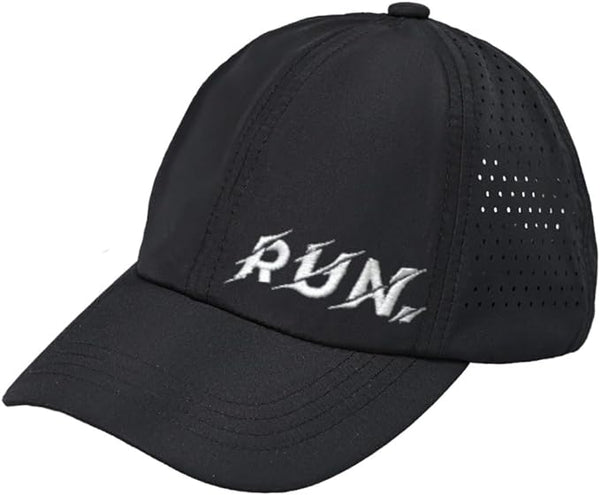Funky Junque RUN Laser Cut Running Cap By Funky Junque