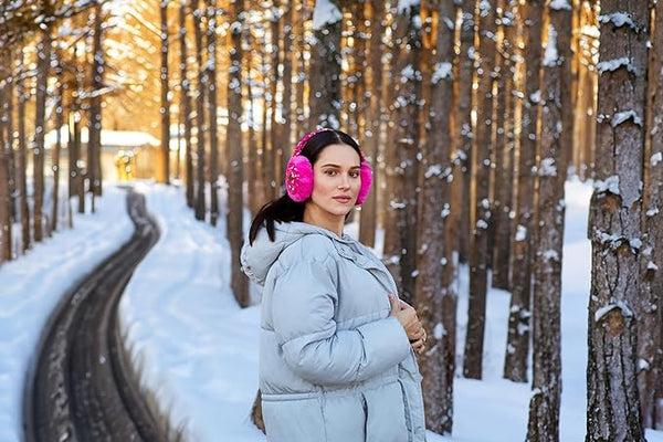 Funky Junque Sequin Adjustable Fuzzy Ear Muffs By Funky Junque