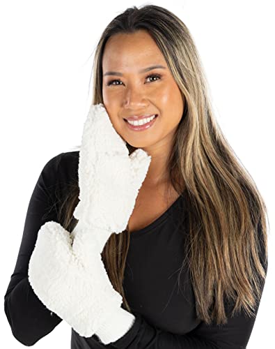 Funky Junque Sherpa Convertible Mittens By Funky Junque