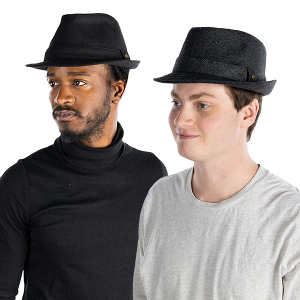 Funky Junque Short Brim Wool Fedora By Funky Junque