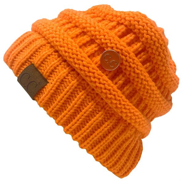 Funky Junque Slouchy Side Button Beanie By Funky Junque