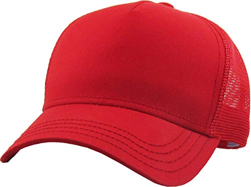 Funky Junque Solid Blank Trucker Hat By Funky Junque