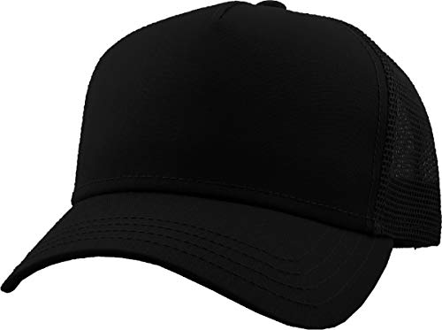 Funky Junque Solid Blank Trucker Hat By Funky Junque