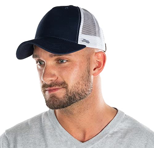 Funky Junque Solid Five Panel Trucker Hat By Funky Junque