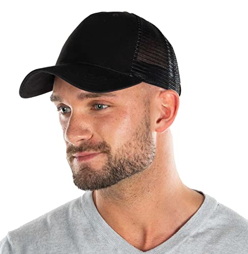 funky junque Solid Five Panel Trucker Hat by Funky Junque