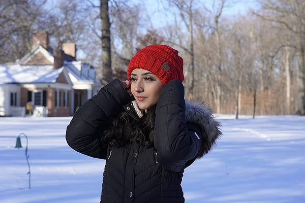Funky Junque Solids Oversized Slouchy Beanie By Funky Junque