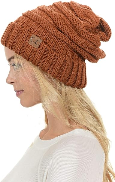 Funky Junque Solids Oversized Slouchy Beanie By Funky Junque