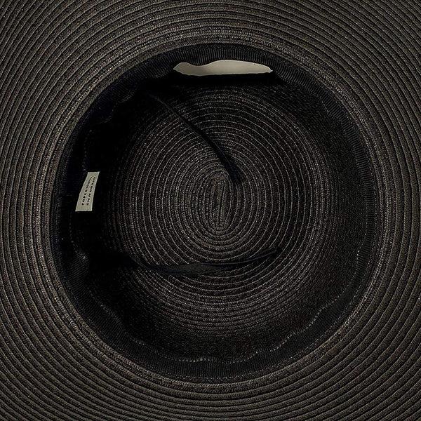 Funky Junque Solids - Ponytail Wide Brim Sun Hat By Funky Junque