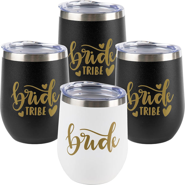 funky junque Stainless Steel 12 Oz. Wine Tumblers by Funky Junque