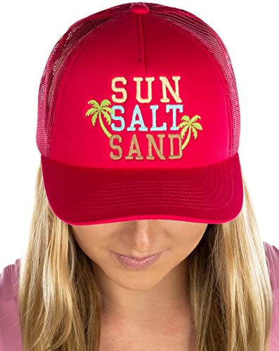 Funky Junque Sun Salt Sand Trucker Hats By Funky Junque