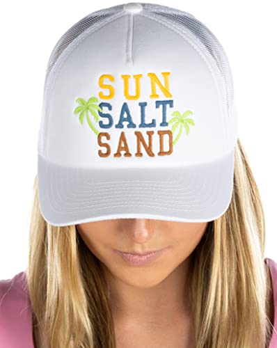 Funky Junque Sun Salt Sand Trucker Hats By Funky Junque