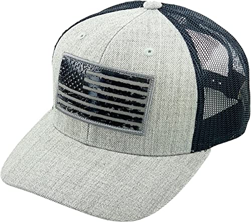 Funky Junque Tactical Flag Trucker Hat By Funky Junque