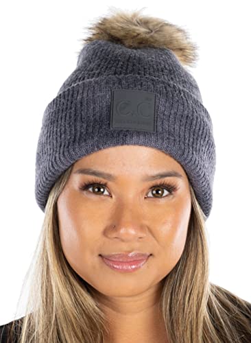 funky junque Tie Dye Cotton Candy Pom Beanie by Funky Junque