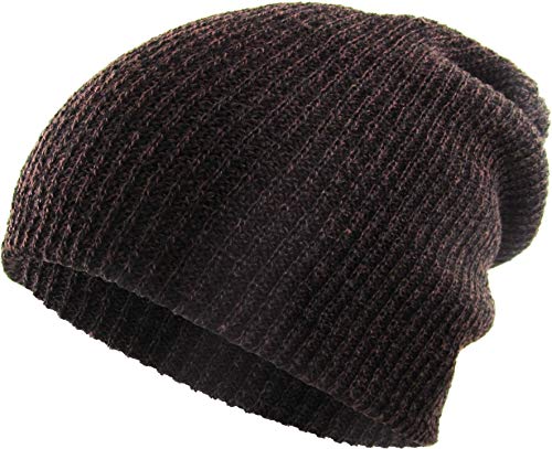 Funky Junque Two Tone Slouchy Beanie By Funky Junque