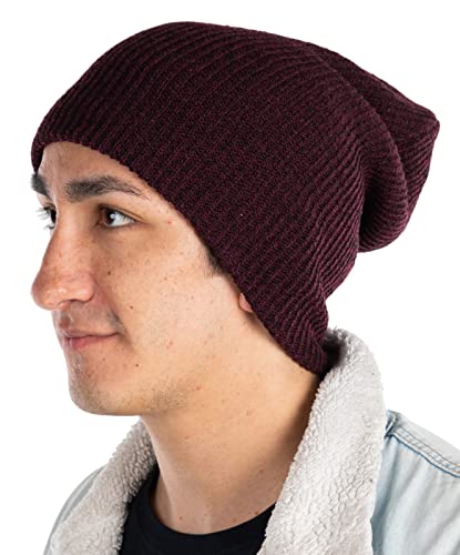 funky junque Two Tone Slouchy Beanie by Funky Junque