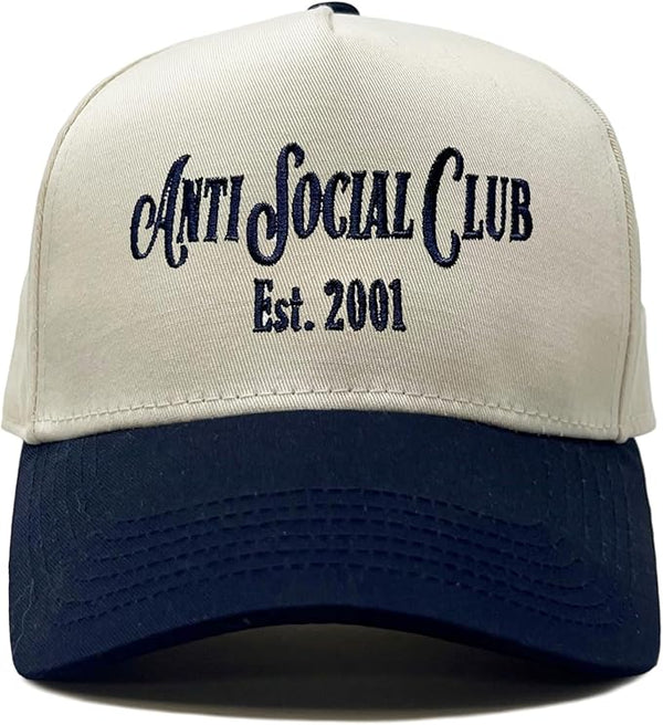 Funky Junque Two Tone Vintage Canvas Snapback Hats - Sayings