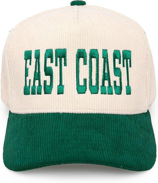 Funky Junque Two Tone Vintage Corduroy Trucker Hats - Sayings