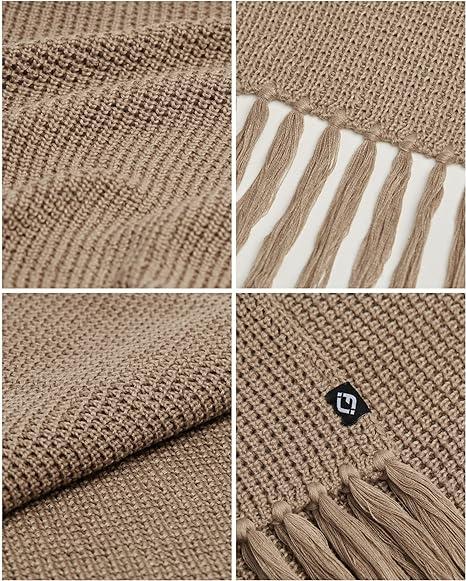 Funky Junque Waffle Knit Beanie & Scarf Set By Funky Junque