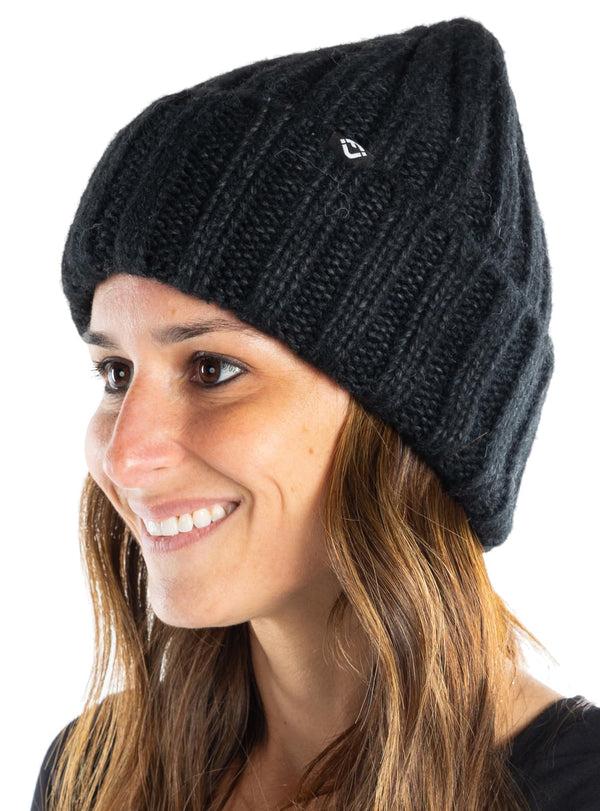 Funky Junque Wool Blend Ribbed Beanie By Funky Junque