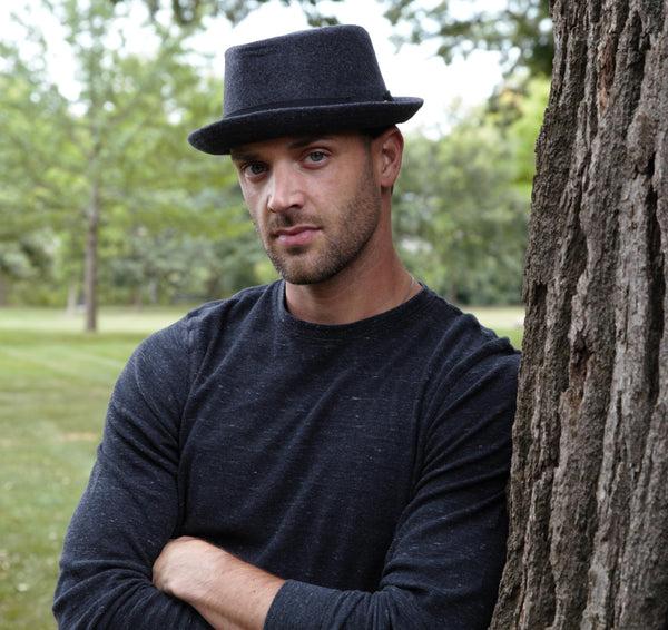 Funky Junque Wool Fedora Diamond Shaped By Funky Junque