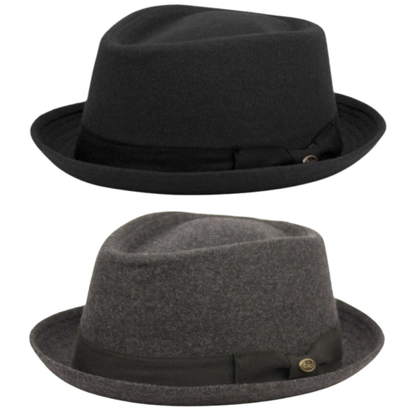 Funky Junque Wool Fedora Diamond Shaped By Funky Junque