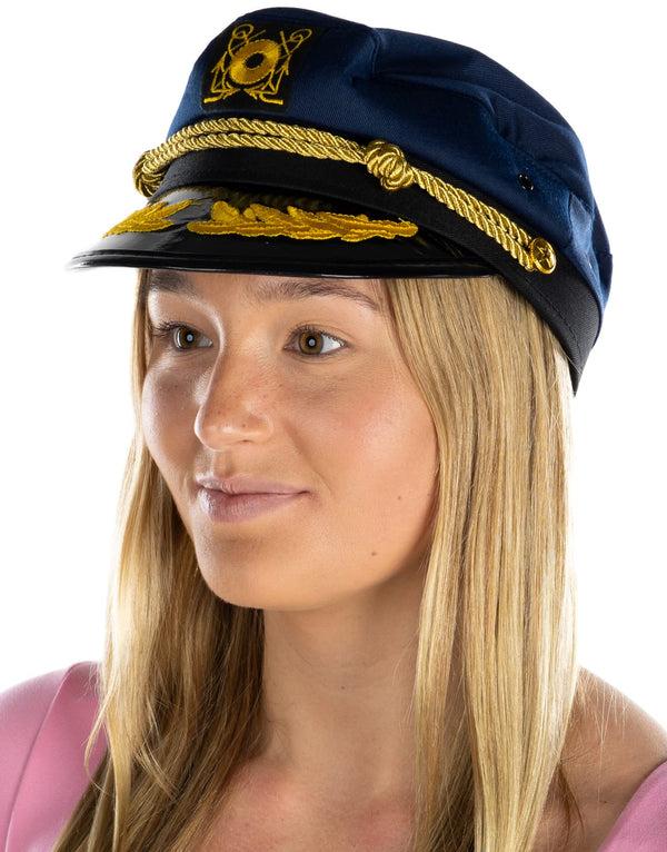 Funky Junque Yacht Captain Boating Hat By Funky Junque