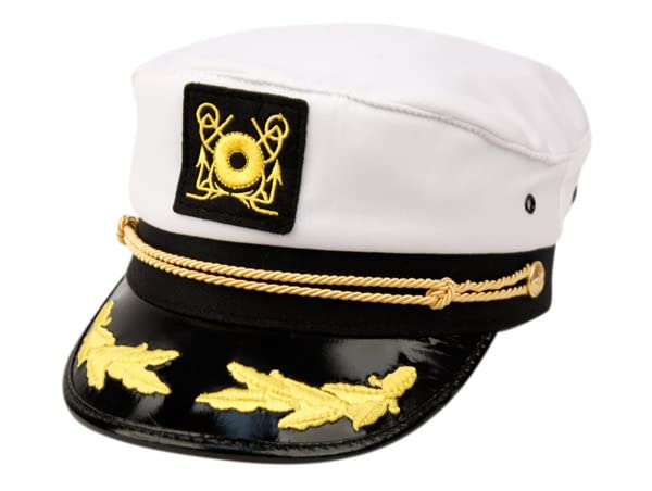 funky junque Yacht Captain Boating Hat by Funky Junque