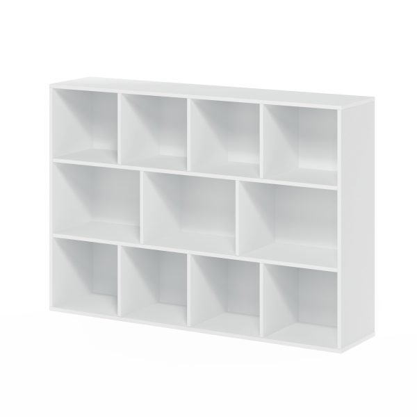 Furinno Furinno 11-Cube Reversible Open Shelf Bookcase