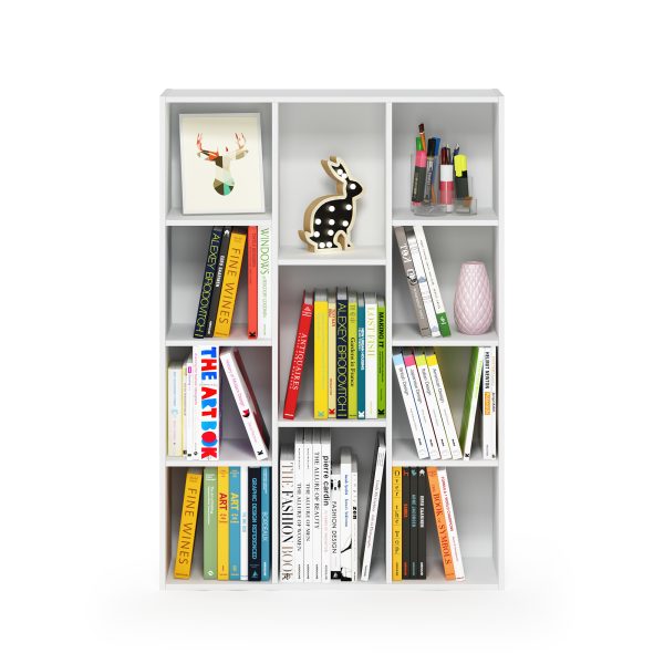 Furinno Furinno 11-Cube Reversible Open Shelf Bookcase