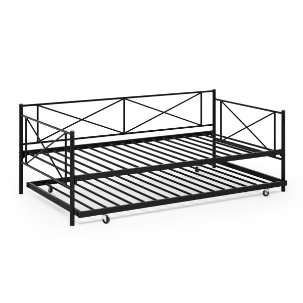 furinno Furinno Angeland Carca Metal Daybed with Trundle