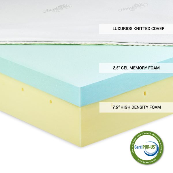 Furinno Furinno Angeland Luxury 10-Inch Gel Infused Memory Foam Mattress