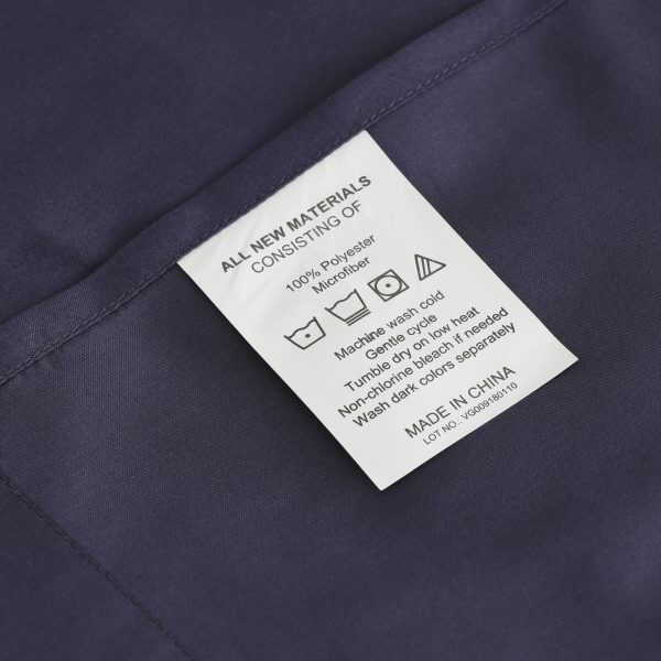 Furinno Furinno Angeland Vienne 4-Piece Microfiber Bed Sheet Set