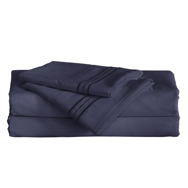 furinno Furinno Angeland Vienne 4-Piece Microfiber Bed Sheet Set