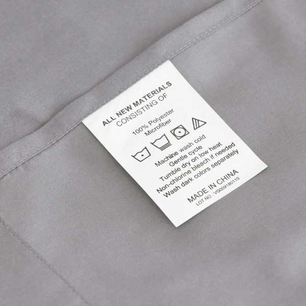 Furinno Furinno Angeland Vienne 4-Piece Microfiber Bed Sheet Set