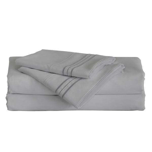 furinno Furinno Angeland Vienne 4-Piece Microfiber Bed Sheet Set