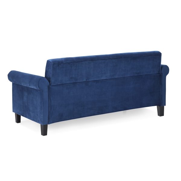 Furinno Furinno Bastia Vintage Button Tufted 3-Seater Sofa