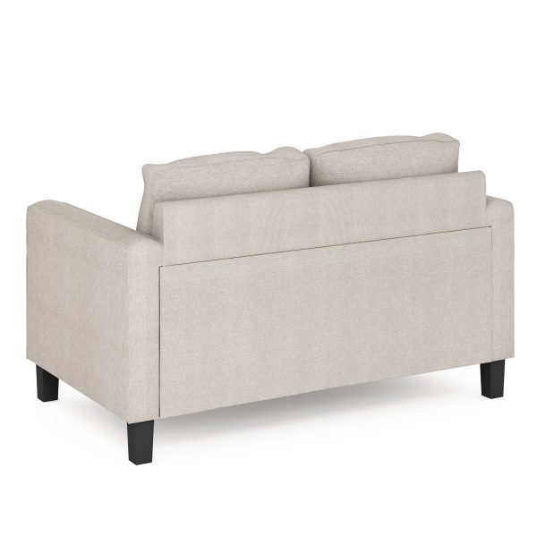 Furinno Furinno Bayonne Modern Upholstered Loveseat
