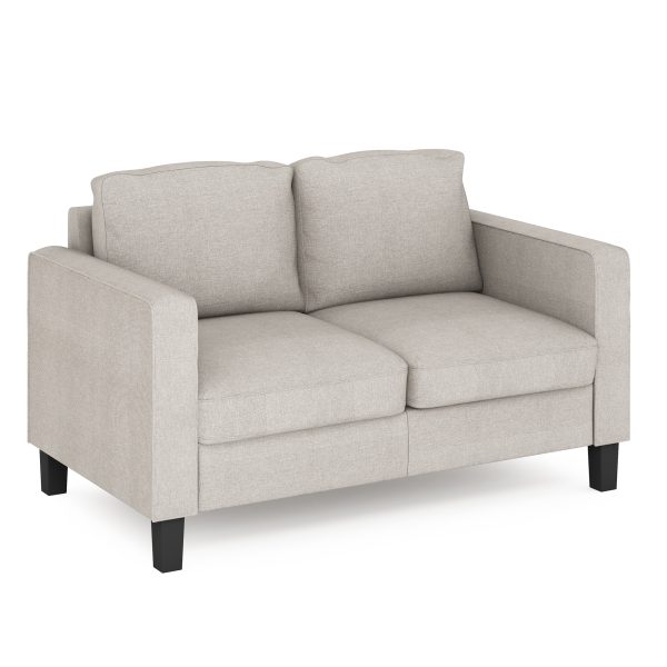 furinno Furinno Bayonne Modern Upholstered Loveseat