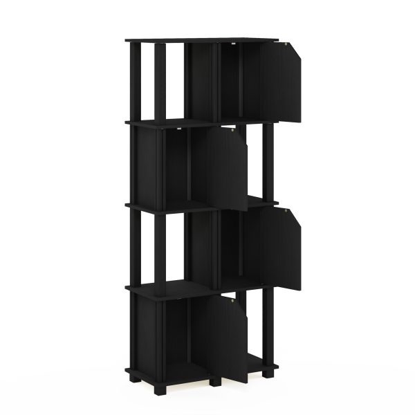 Furinno Furinno Brahms 5-Tier Storage Shelf With 4 Doors