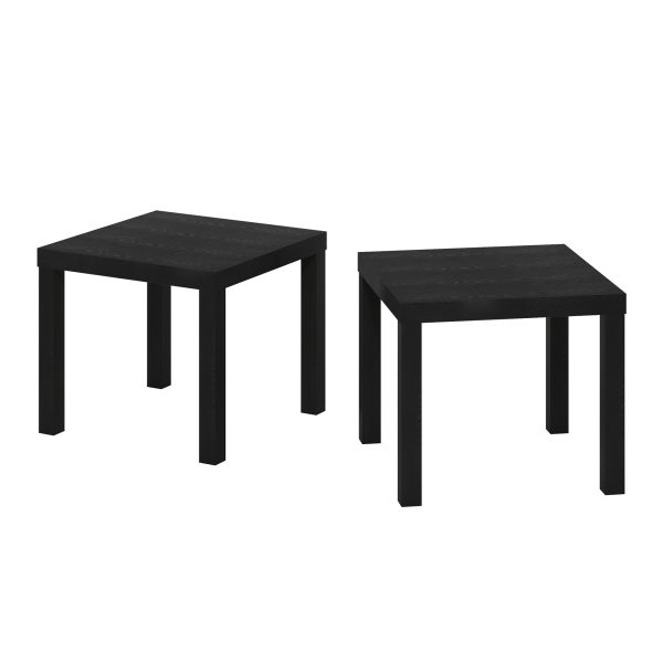 Furinno Furinno Classic Homey Square Side Table Set Of 2
