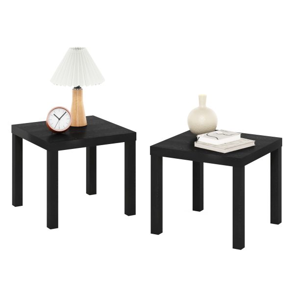 Furinno Furinno Classic Homey Square Side Table Set Of 2