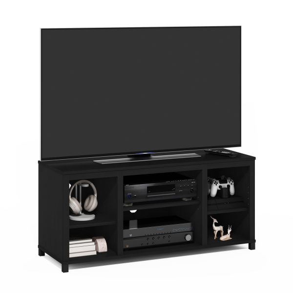 Furinno Furinno Classic TV Stand With Shelves For TV Up To 55 Inch