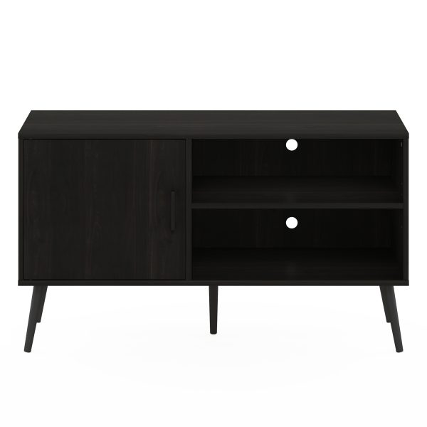 Furinno Furinno Claude Mid Century Style TV Stand With Wood Legs