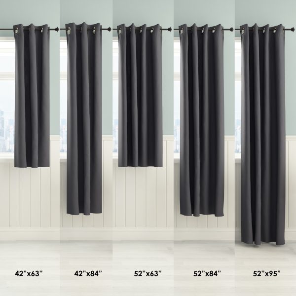 Furinno Furinno Collins Blackout Curtain 42×63 In. 1 Panel