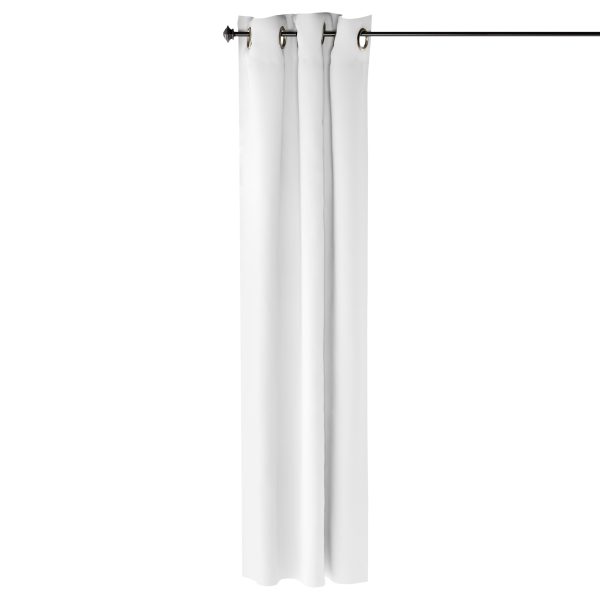 furinno Furinno Collins Curtain Semi Light Filtering Curtain White