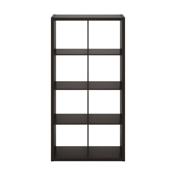 Furinno Furinno Cubicle Open Back Decorative Cube Storage Organizer 8-Cube