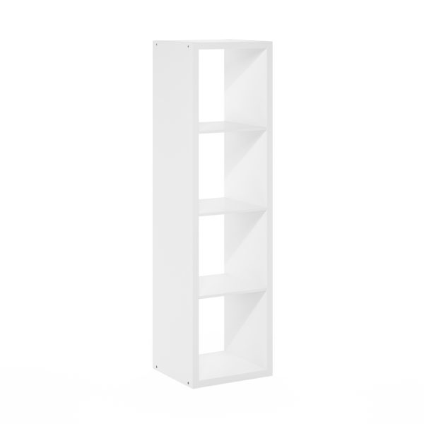 furinno Furinno Cubicle Open Back Decorative Verticle Cube Storage Organizer 4-Cube