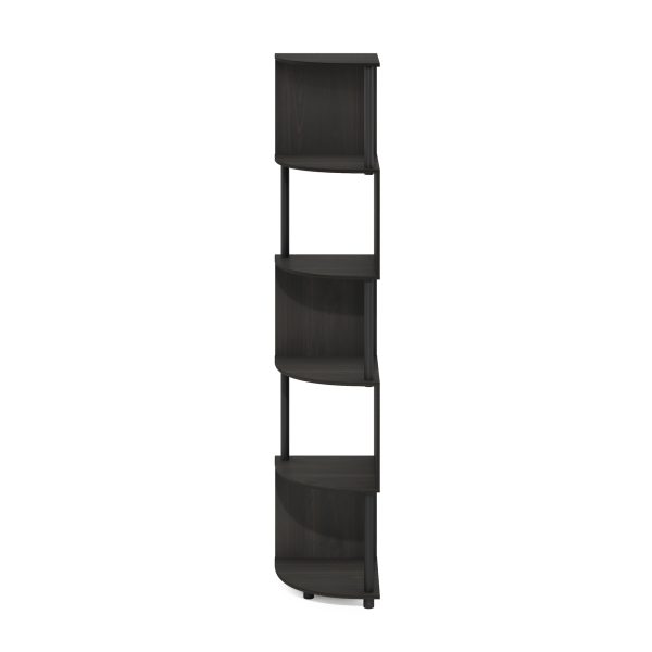 Furinno Furinno Econ 5-Tier Zigzag Corner Shelf Bookcase Bookshelf