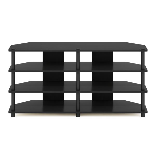 Furinno Furinno Econ Easy Assembly 4-Tier Corner TV Stand For TV Up To 55-Inch