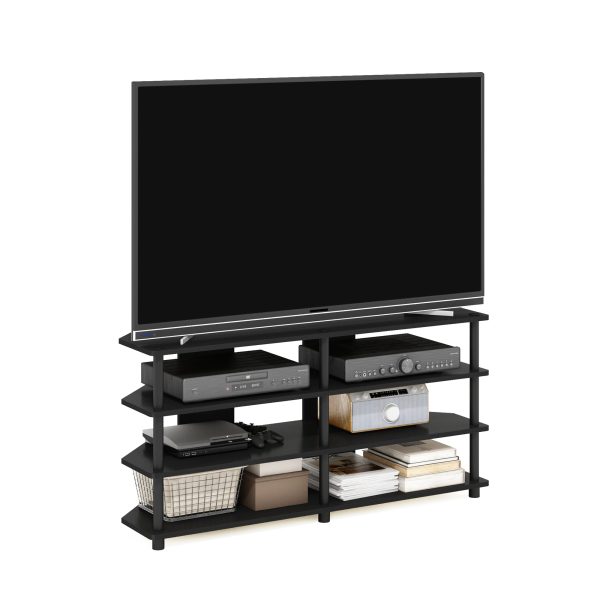 Furinno Furinno Econ Easy Assembly 4-Tier Corner TV Stand For TV Up To 55-Inch
